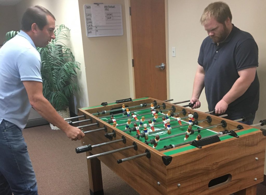 Outsource Consultants Foosball Tournament Fall 2017