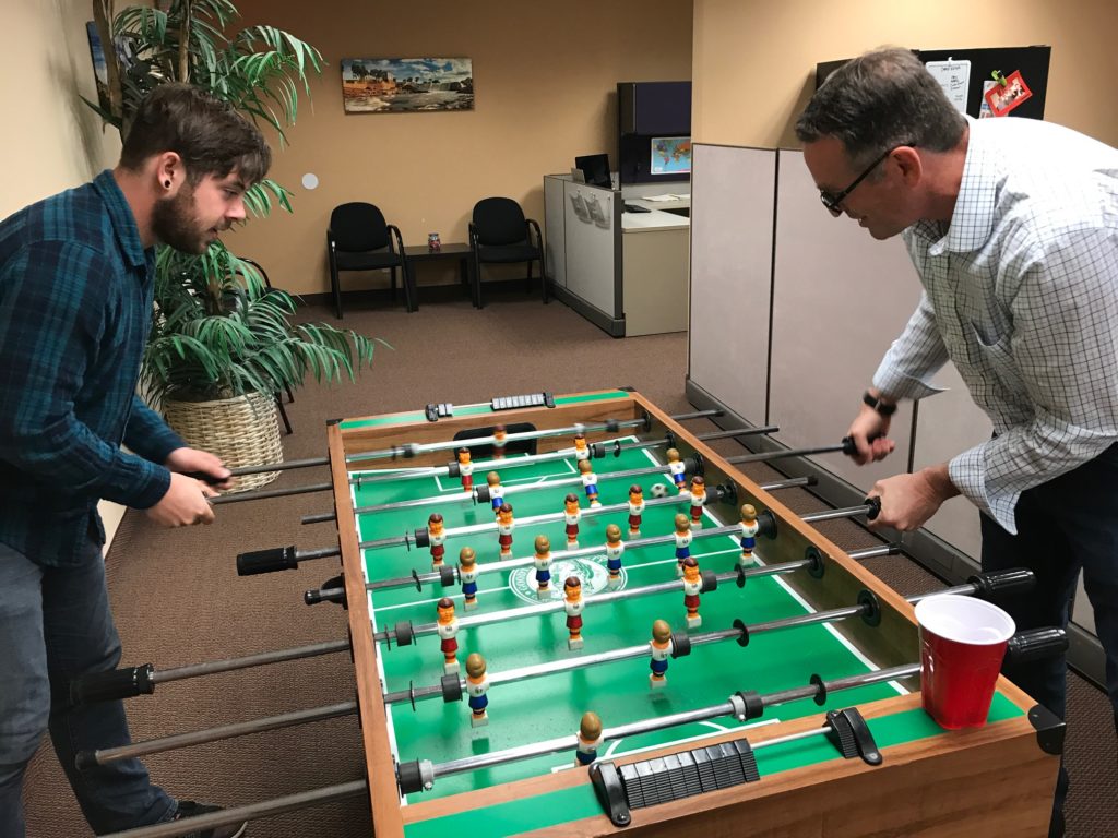 Outsource Consultants Foosball Tournament Fall 2017