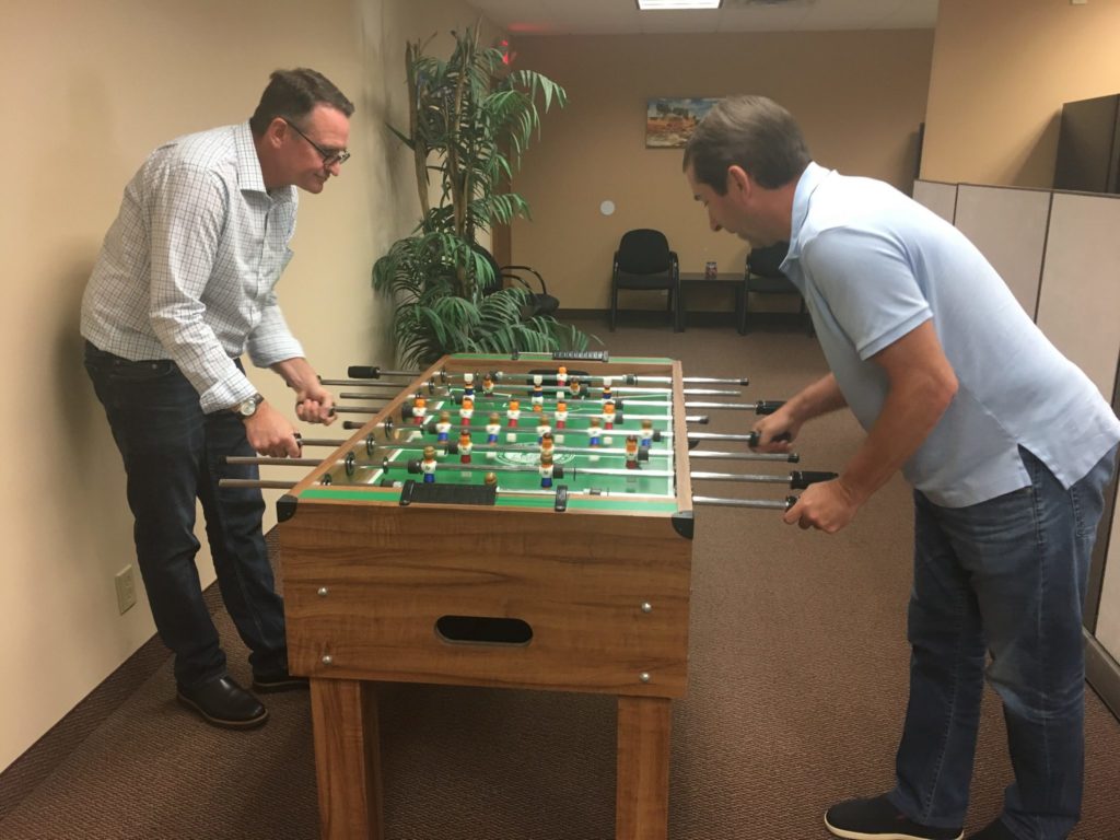 Outsource Consultants Foosball Tournament Fall 2017