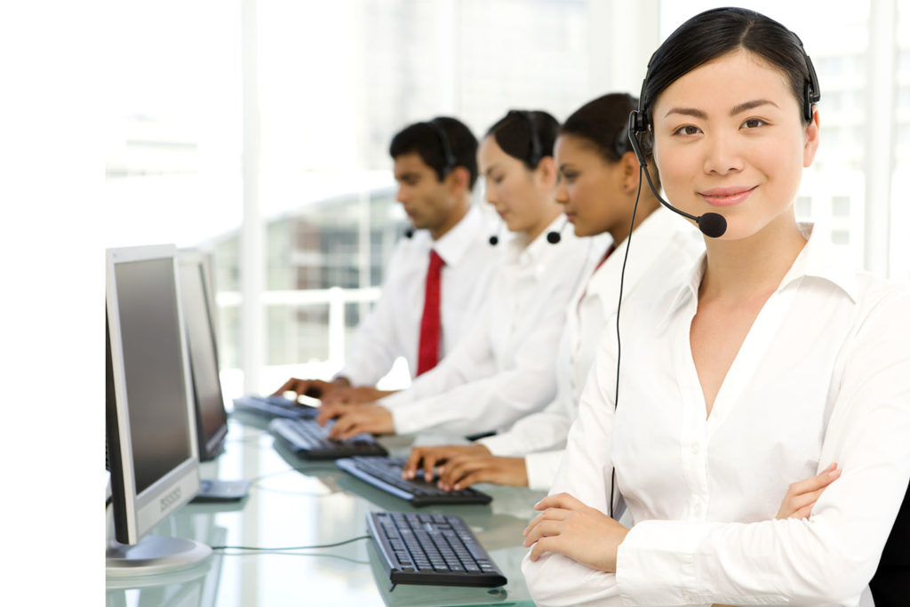 China Call Center Agent