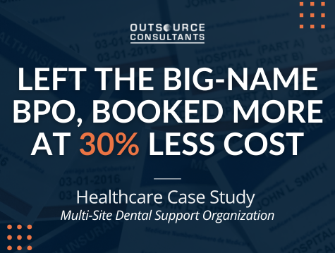 Left the Big-Name BPO, Booked More at 30% Less Cost